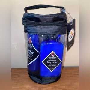 Jack Black Steelers Skincare Gift Set 3 Piece Set - New Sealed Bottles